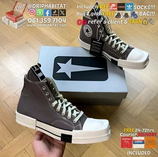 Rick owens x Chuck 70 TurboDRK