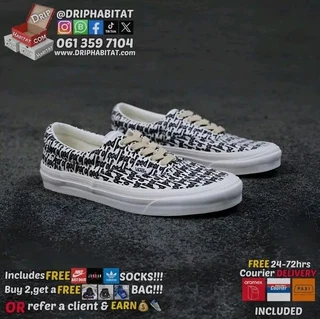 Fear of God x vans era 96