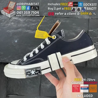 chuck 70 rubber patchwork low