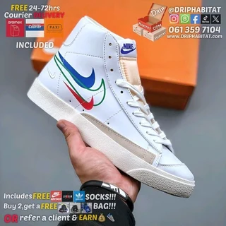 Nike blazer mid 77 multi-swoosh