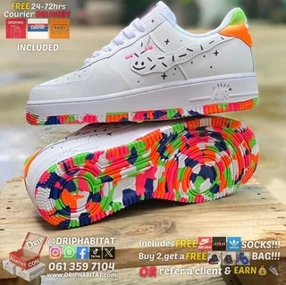 Nike air force 1 drawing