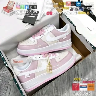 Nike air force 1 tag mini swoosh