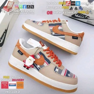 Nike air force 1 money bag santa