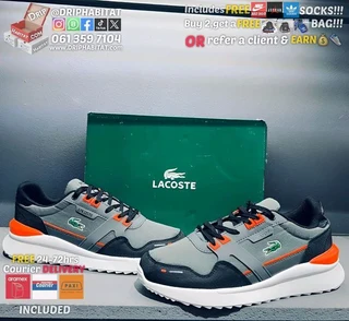 lacoste flatfoam trainer