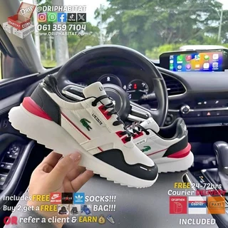 lacoste flatfoam trainer