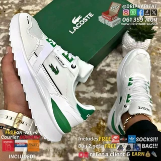 lacoste flatfoam trainer