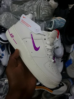 Nike air force 1 coconut milk and playful pink