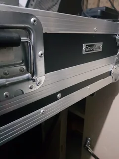 Pioneer CDJ 400 and DJM mixer Flight Case