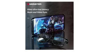 Monster S01 Smart glasses' Wireless headphones BT5.0 with calling function