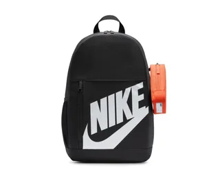 Nike Youth Elmntl Shoebox Backpack - Black/orange/white