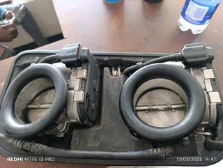 Mercedes C63 throttles