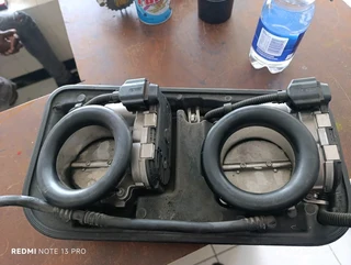 Mercedes C63 throttles