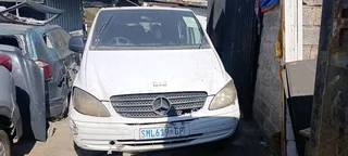 Stripping of Mercedes Benz Vito 115 for parts