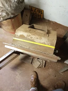 Original DEFY RAYBURNE MINI coal burning stove for wall built in