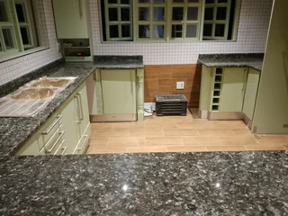 Installing of Granite and Tiling