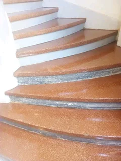 We do concrete grinding and polishing floors and countertops