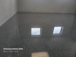 We do concrete grinding and polishing floors and countertops