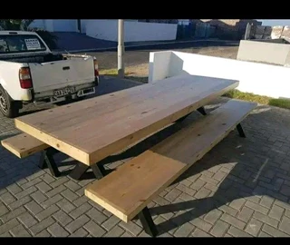 8 seater dinning table available