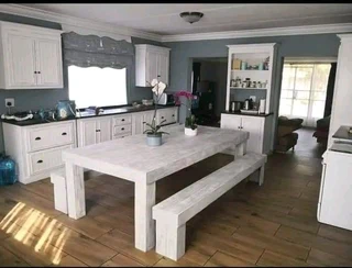 10 seater dinning table with benches available