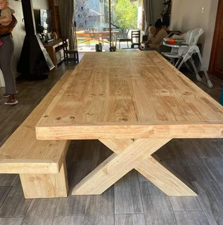 6 seater bench available