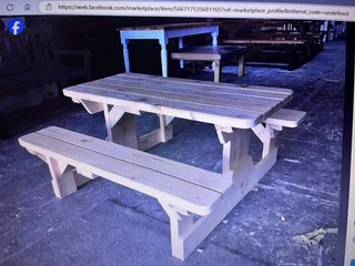 6 seater picnic bench