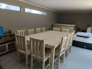 Table and chairs available