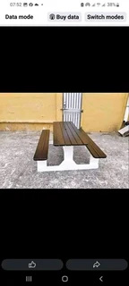 Table and chairs available