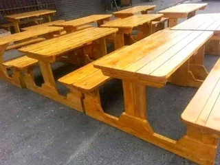 Picnic bench available