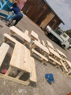Picnic bench available