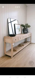 Console table available