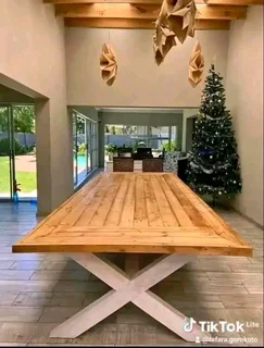 12 seater dinning table available