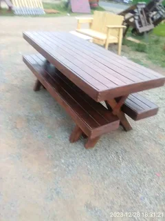 8 seater Restaurant bench available
