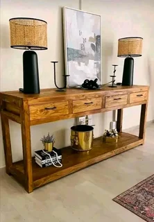 Console table available