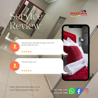 Sleeping for a short term at Ngena guest houses