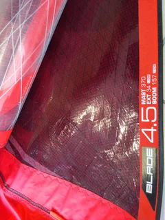 WINDSURFING SEVERNE BLADE HD 2025 SAILS 4.5M (R9990) and 4M (SOLD! ) Wow! like new DEMO gear