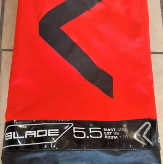 WINDSURF sail SEVERNE BLADE 5.5M Heavy Duty, slightly used, GREAT overall condition. R9900.