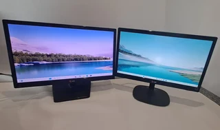 2 x LG Monitors