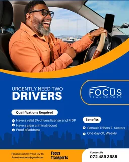 Uber/bolt drivers needed