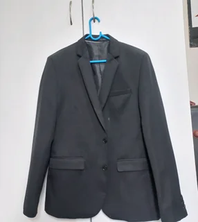 Black suit blazer