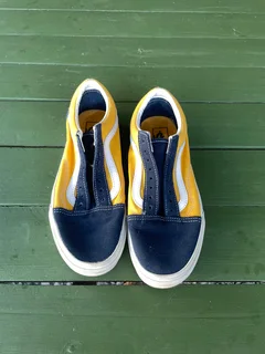 Vans Low - Yellow and Blue
