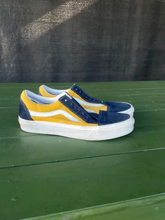 Vans Low - Yellow and Blue