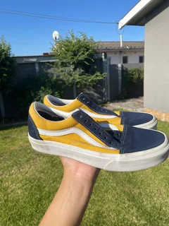 Vans Low - Yellow and Blue