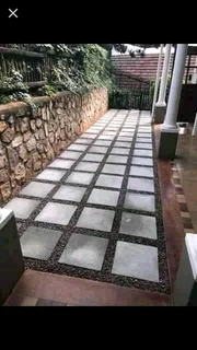 Greystones  &amp; Grey gabions stones