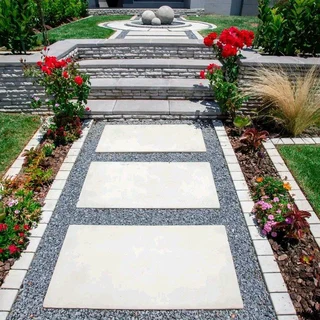Greystones  &amp; Grey gabions stones