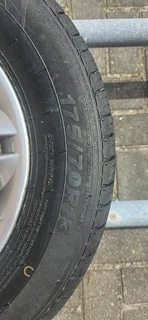 Brand new 175 / 70 R 13 wheels with alloy mags