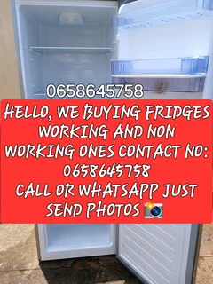 We buying fridges