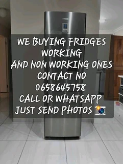 We buy non working fridges