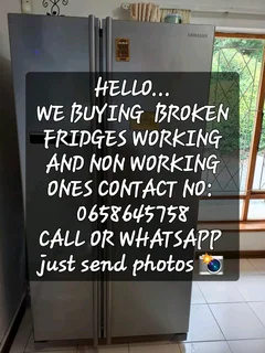 Non working fridges