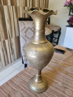 Brass vase