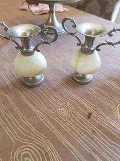 Miniature  antique vases.  Set of 2.